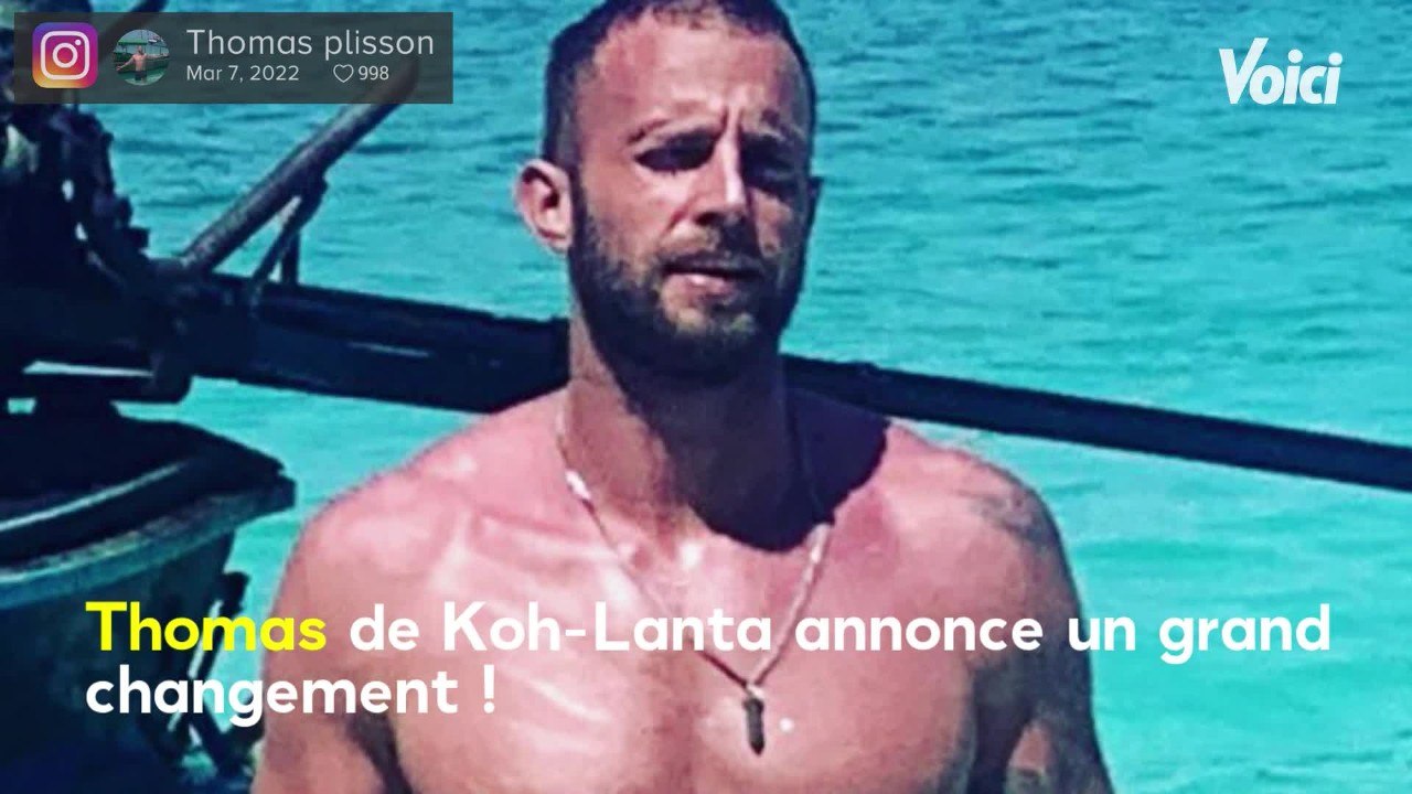 Voici - Thomas (Koh-Lanta) : l'ancien aventurier en couple avec Myriam annonce un "gros changement"