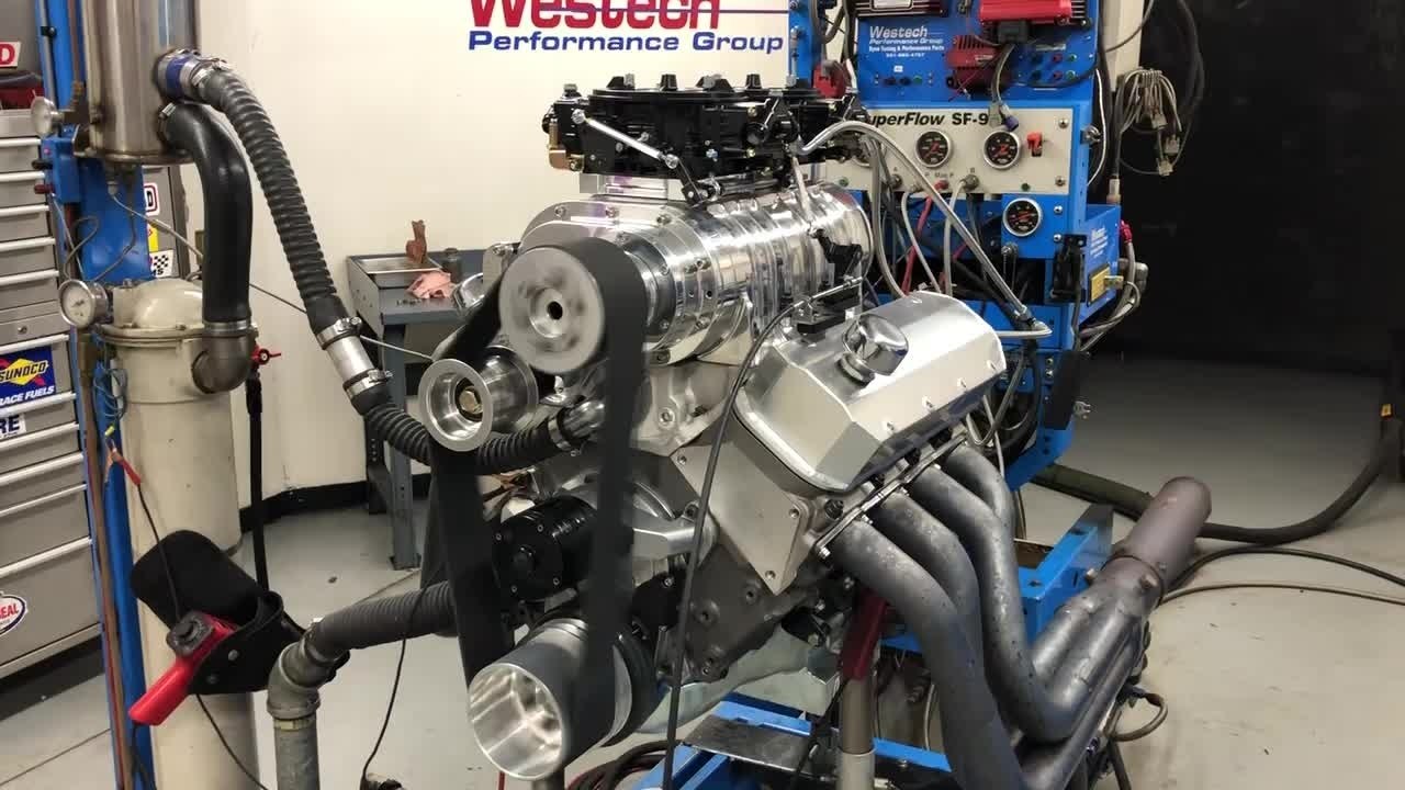 1,000 HP E85-Fed 496-Inch Blown Big-Block Chevy Walkaround on the Westech Dyno