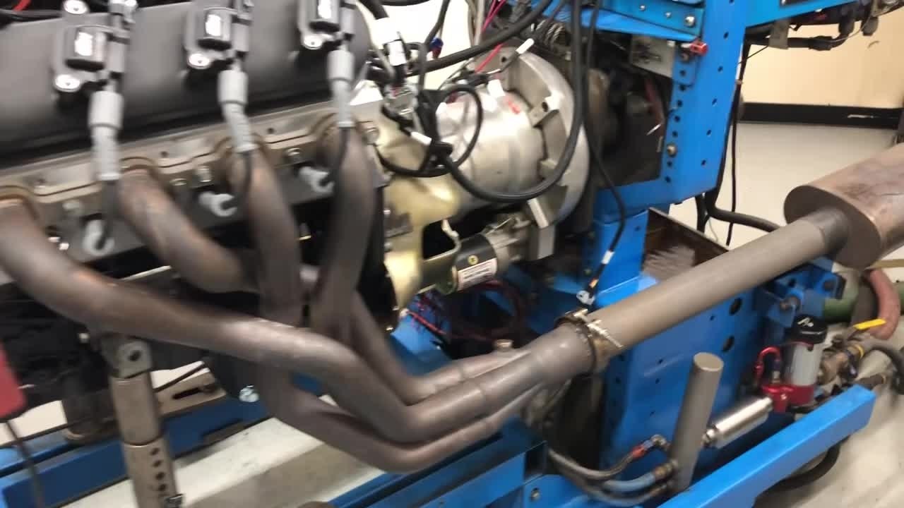 Walking around a 383-inch LS built from a 5.3L Vortec iron block and LS stroker kit