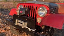 Installing a Warn 8274 Winch On An Old Jeep CJ