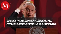 AMLO pide a mexicanos aplicarse refuerzo contra covid-19