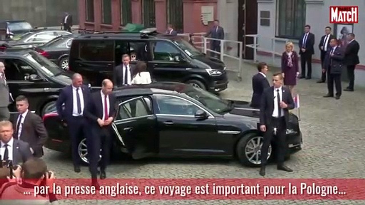 Première visite officielle en Pologne pour Kate, William, George et Charlotte