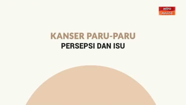 [INFOGRAFIK] Kanser paru-paru: Persepsi dan isu