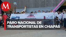 En Chiapas, transportistas exigen no implementar la Carta Porte del SAT