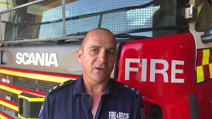 Jeff Edwards - Station Commander Turvey Park Fire Station