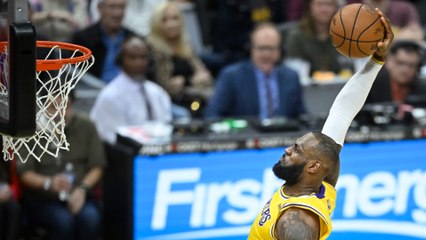 LeBron James Puts Kevin Love On A Poster In Cleveland