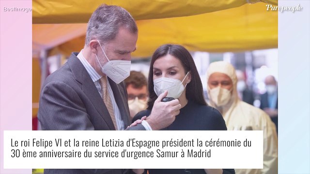 Letizia d'Espagne, jupe droite et hauts talons : encore un look réussi