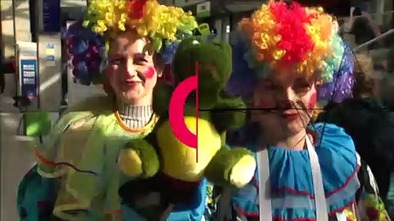 No Comment : des clowns et des sourires pour accueillir les enfants ukrainiens