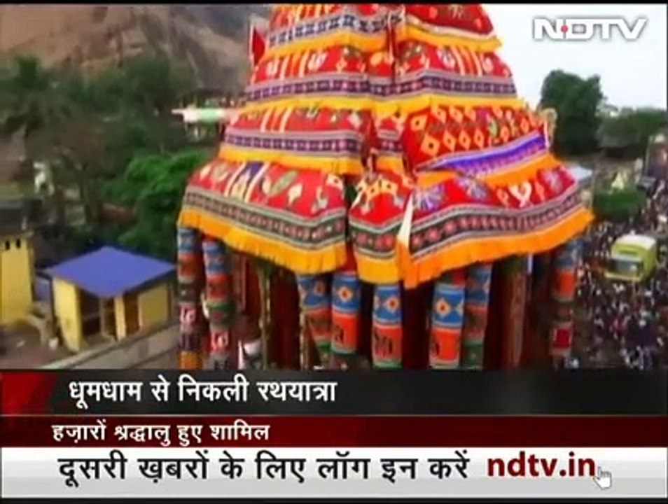 मदुरै में धूमधाम से निकली रथ यात्रा, हजारों श्रद्धालु हुए शामिल