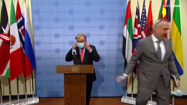 António Guterres diz que guerra na Ucrânia é disparatada