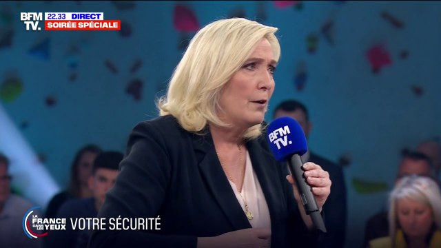 Marine Le Pen: Il va falloir déterminer dans le règlement intérieur des écoles des sanctions qui tomberont s'il y a des faits de harcèlement à l'égard d'un élève
