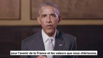 Barack Obama appelle à soutenir Emmanuel Macron