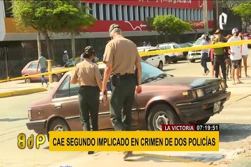 La Victoria: Arrestan a segundo implicado de homicidio a dos policías