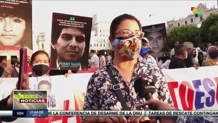 Pueblo peruano pide justicia para expresidente Fujimori por casos de violencias