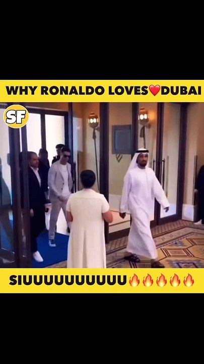Akhir ronaldo dubai ko kyu pasand karte hai #shorts #ronaldo
