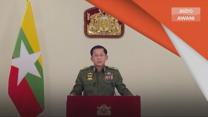 Rampasan Kuasa | Ketua Tentera Myanmar gesa henti protes