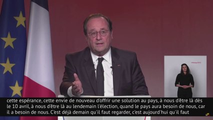 François Hollande appelle à une « initiative » pour « reconstruire la gauche de responsabilité »