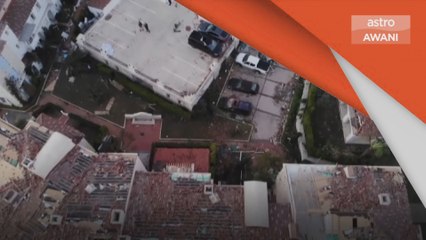 Bencana Alam | Puting beliung badai bandar peranginan