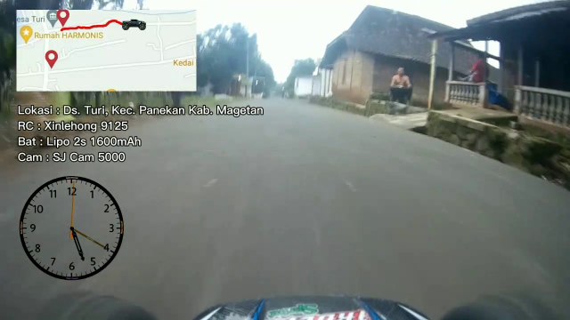 Main Mobil Remot di Jalanan Kampung || Xinlehong 9125