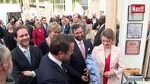 Stéphanie et Guillaume de Luxembourg. Un cocktail en l’honneur de l’art