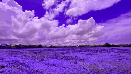 Time lapse clouds at rice field in Thailand
