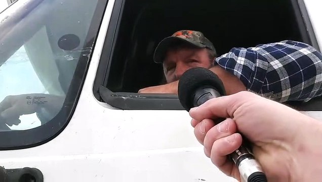 Unnamed trucker hears the law and the gospel. Pray for his salvation.