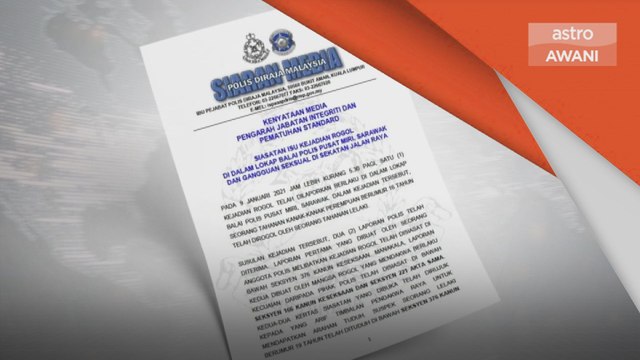 Gangguan Seksual | Polis ambil tindakan kes gangguan seksual, rogol