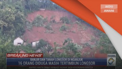 Tanah Runtuh | Dua terkorban, 14 cedera, beberapa masih hilang