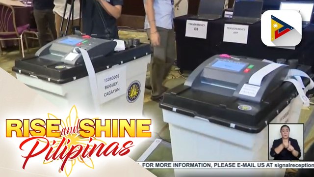 Comelec, nagsagawa ng end-to-end demo sa proseso ng pagboto sa automated election system