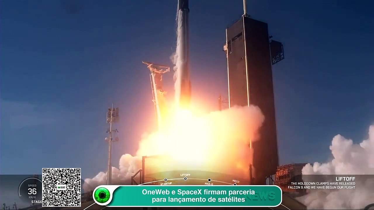 OneWeb e SpaceX firmam parceria para lançamento de satélites