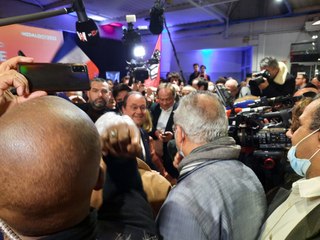 Au meeting de Anne Hidalgo à Limoges, François Hollande appelle à une "initiative pour reconstruire la gauche" après la présidentielle