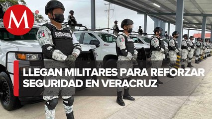 Sedena despliega 350 elementos para reforzar seguridad en centro de Veracruz