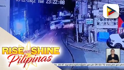 Pagbangga ng UV Express sa gate ng isang bahay sa QC, sapul sa CCTV, isa patay, 14 sugatan sa insidente