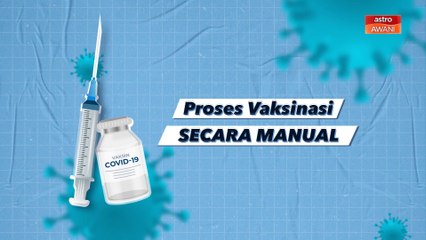 [INFOGRAFIK] Proses vaksinasi secara manual