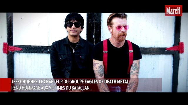 L'hommage aux victimes du Bataclan du groupe Eagles of Death Metal