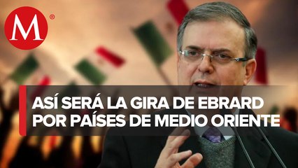 Скачать видео: Ebrard inicia gira por Medio Oriente e India para atraer inversiones a México