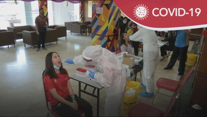 COVID-19 | Ujian COVID-19 guna sampel air liur