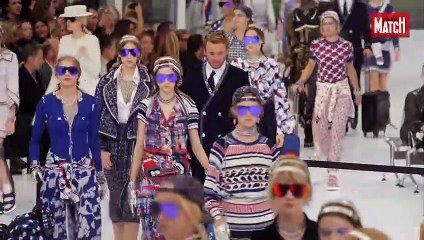 Embarquement sur Chanel Airlines