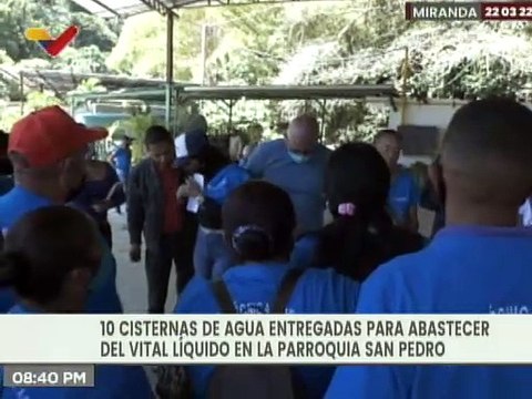Gobierno de Miranda garantiza suministro de agua potable en el municipio Guaicaipuro