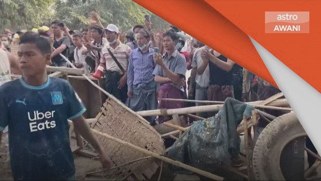 Kudeta Myanmar | Pasukan keselamatan Myanmar tingkat tekanan