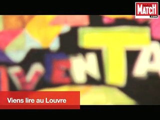 Viens lire au Louvre