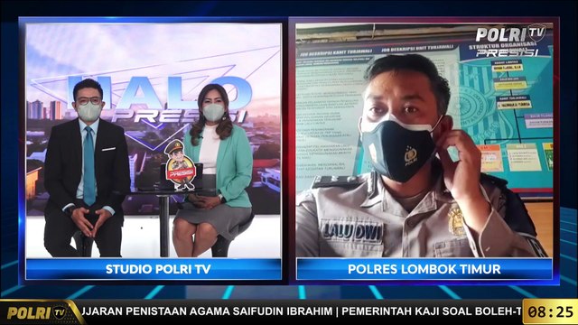 Live Dialog Bersama Anggota Turjawali Satlantas Polres Lombok Timur Terkait Pembalap MotoGP Meminjam Motor Dinas Polisi
