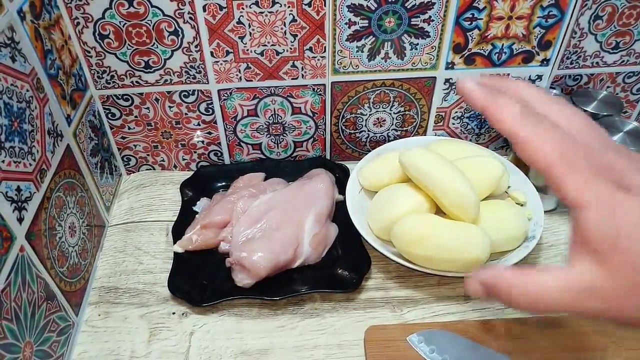 بنصف صدر دجاج و كيلوا بطاطا درت أروع طبق بطاطا كوشة بطريقة جات بنتها قنبلة وصفات رمضان