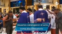 Sacerdote niega una hostia a indigente; se vuelve viral
