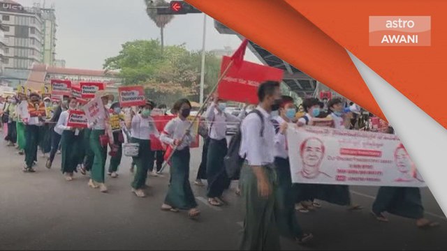 Myanmar | AS kenakan sekatan ke atas pemimpin tertinggi junta