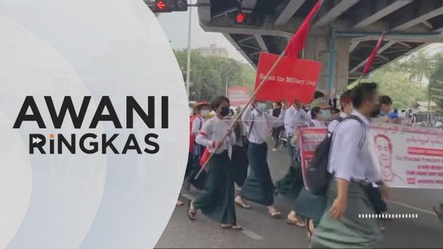 AWANI Ringkas: Covid-19 global hampiri 112 juta kes | Lagi sekatan ke atas pemimpin junta Myanmar