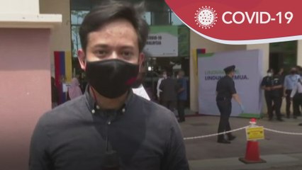 Vaksin COVID-19 | Ketua Pengarah Kesihatan tiba di PKD Presint 11