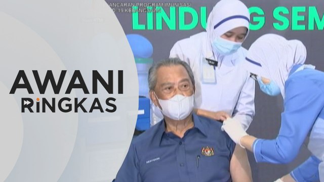 AWANI Ringkas: PM dan KP Kesihatan terima suntikan vaksin