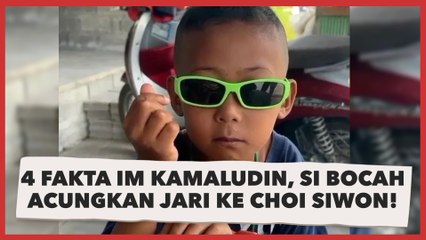 4 Fakta Im Kamaludin, Bocah Thailand yang Viral Acungkan Jari Tengah ke Choi Siwon!