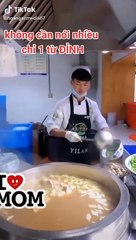 Pha hất nước lèo choáng ngợp của chàng đầu bếp